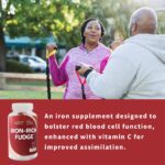 YHT Rich Iron Gummies Zinc Multivitamins A C B6 B12 Blood Builder - Image 5