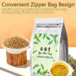 YHT Organic Chinese Roasted Tartary Buckwheat Tea Herbal Loose Leaf - Image 2