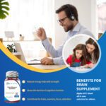 YHT Brain Supplement Gummies Vitamin B6 B12 Memory Focus Cognitive Concentration - Image 3