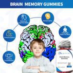 YHT Brain Supplement Gummies Vitamin B6 B12 Memory Focus Cognitive Concentration - Image 5