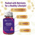 YHT KETO ACV Gummies Apple Cider Vinegar Detox Cleanse Digestion Gut Metabolism - Image 4