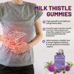 YHT Milk Thistle Gummies Liver Cleanse Detox Antioxidant - Image 4