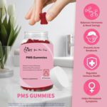 YHT PMS Gummies Hormone Balance Period Cramps Mood Bloating Support Women - Image 6