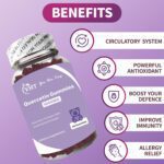 YHT Quercetin Gummies Bromelain Zinc Elderberry Vitamin C Adult Kid - Image 3