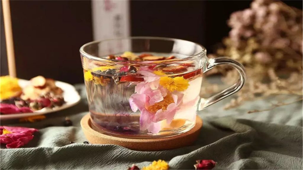 Flower tea