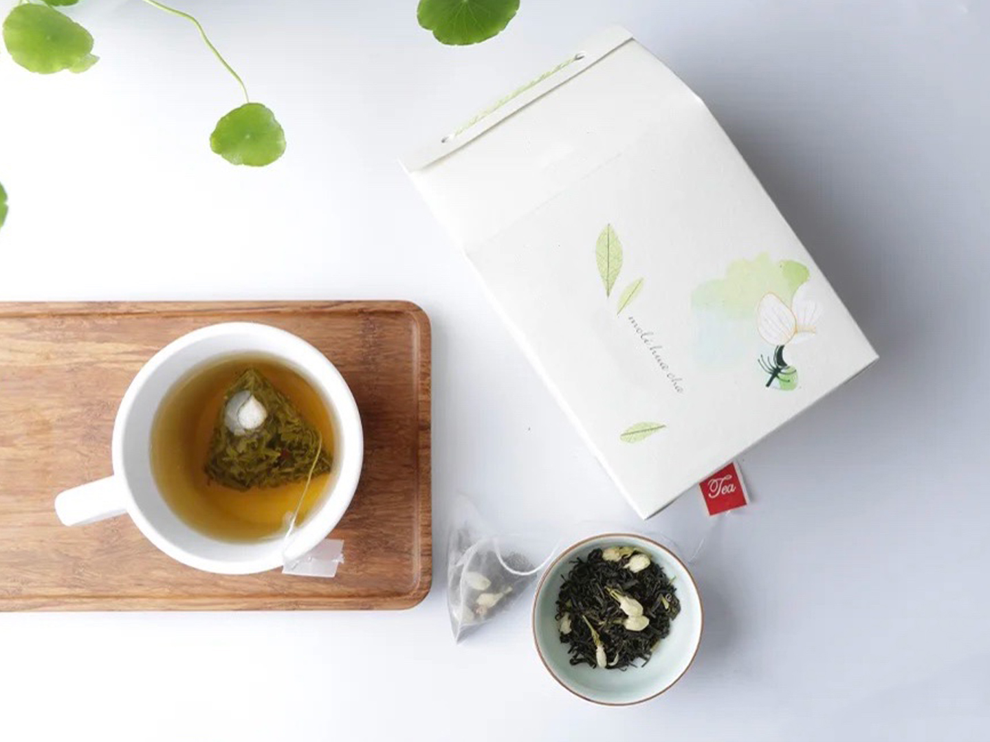 jasmine green tea bag