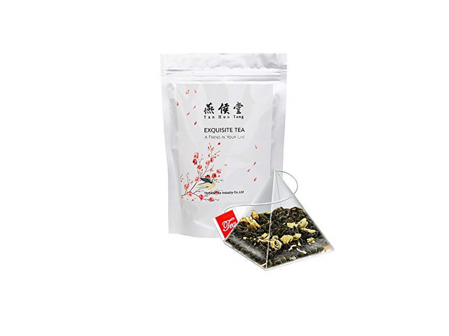 jasmine green tea bag