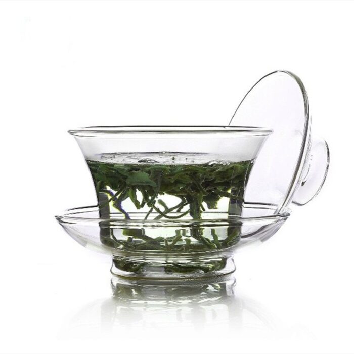 Transparent Glass Gaiwan 150ML