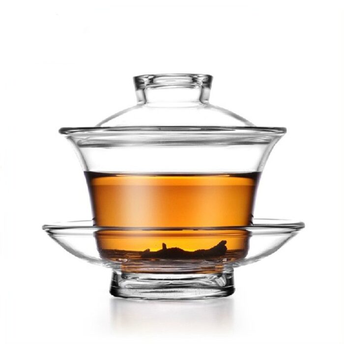 Transparent Glass Gaiwan 150ML