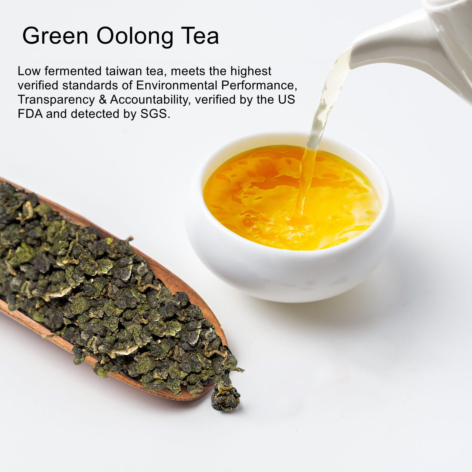 Taiwan Green Oolong Tea