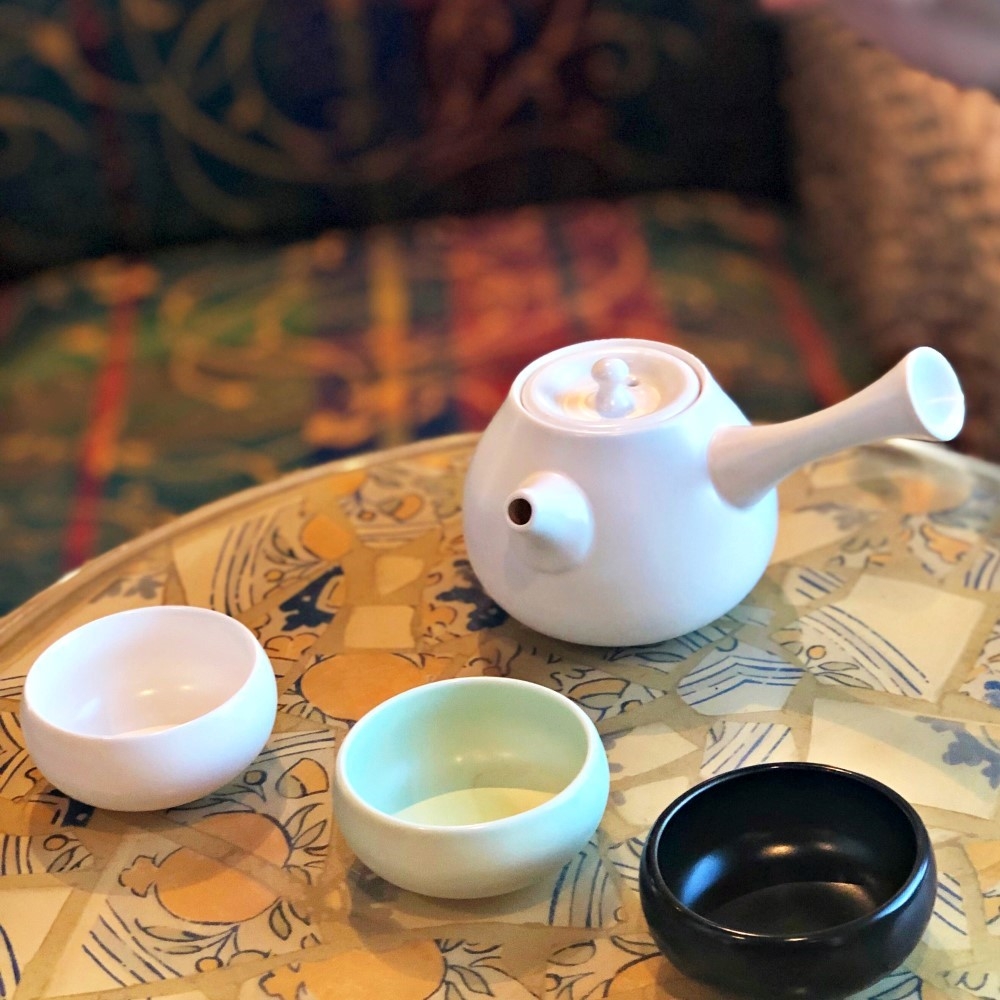 Japanese Porcelain Travel Tea Cup