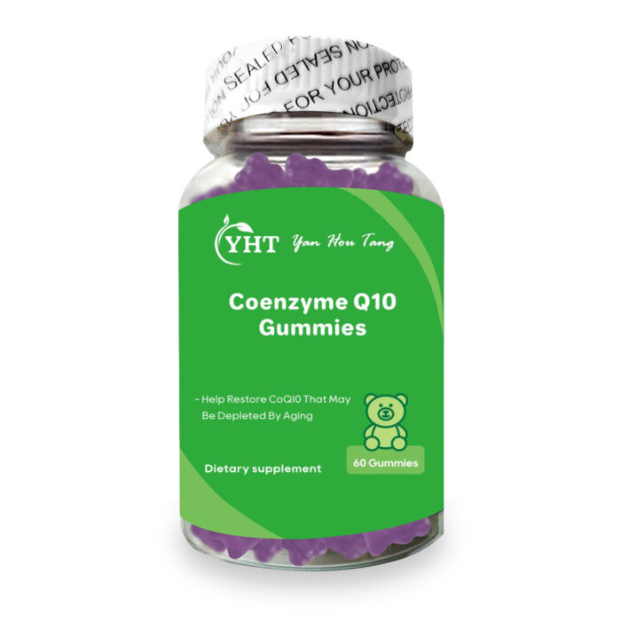 YHT Coenzyme Q10 Gummies Omega 3 Vitamin B12 Zinc Magnesium Antioxidant Support