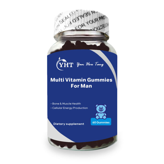 YHT Men's Multivitamin Gummies A C D E B12 Biotin