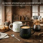 YHT Stone Texture Luxury Mug Cup Spoon Drink Tea Water Coffee 325ml - Image 7